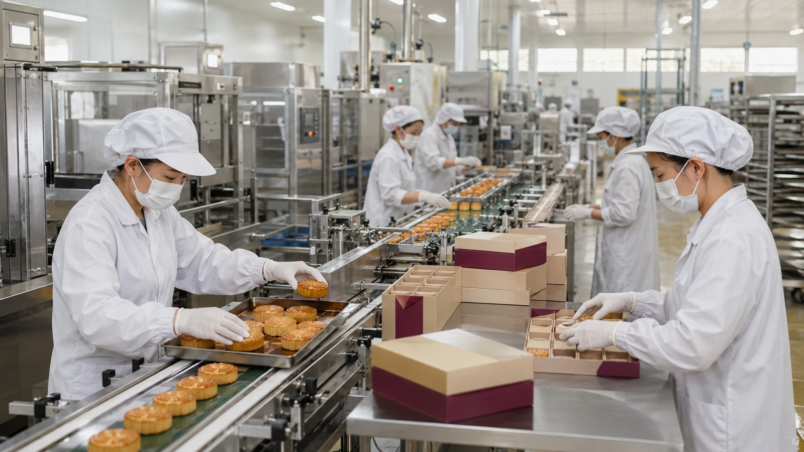 Nhà xưởng sản xuất Maison Mooncake